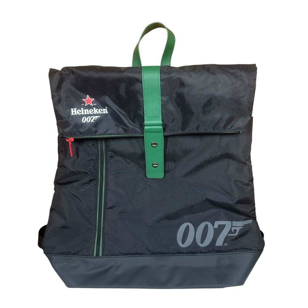 Official James Bond Heineken Backpack 007 Promotional Item Rare No Time to Die